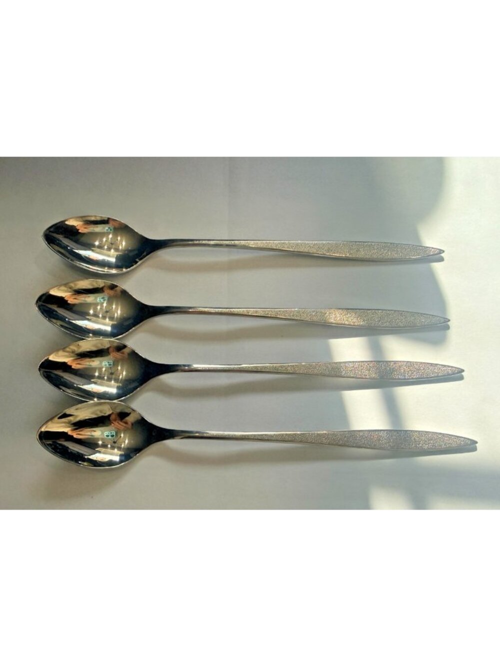 4 Sears Roebuck Tradition Capri Ice Iced teaspoons Spoon